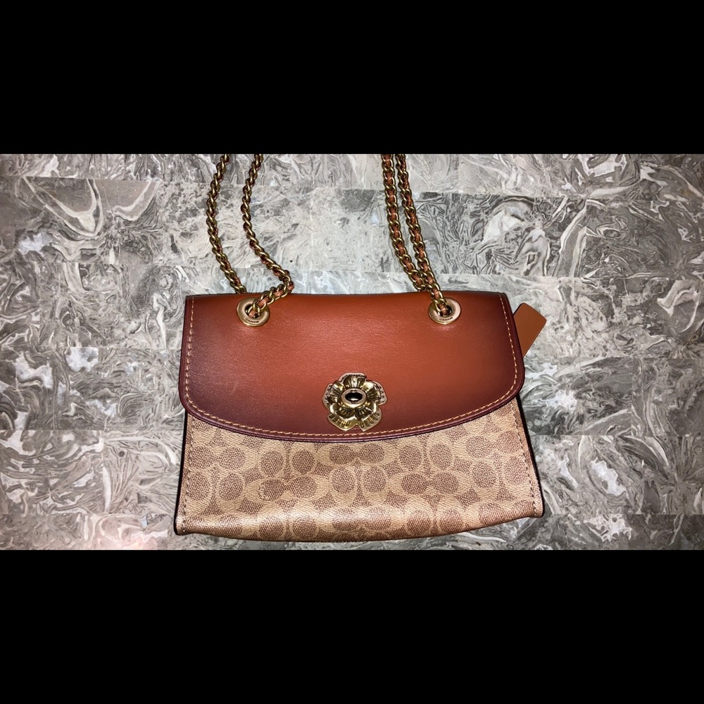 Coach Signature Parker Shoulder Bag